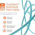 LC to LC Fiber Patch Cable Multimode Duplex - 1m (3.28ft) - 50/125um OM3 10G LSZH (5 Pack) - Beyondtech PureOptics
