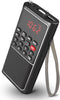 BOESPATR B01 Mini Portable FM Radio USB Player, TF/SD Card/USB Slot Support Mp3