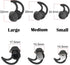 Earbud Tips Covers Replacement Tips, Silicone Ear Tips for Bose QC20 QC20i QC30 Soundsport SIE2 IE2 IE3 in Earphones