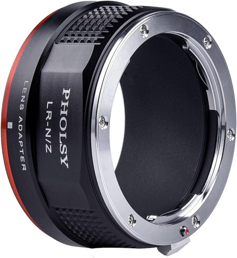 Lens Mount Adapter for Leica R Lens to Nikon Z Mount Camera, Compatible with Nikon Z fc, Z30, Z9, Z8, Z6 II