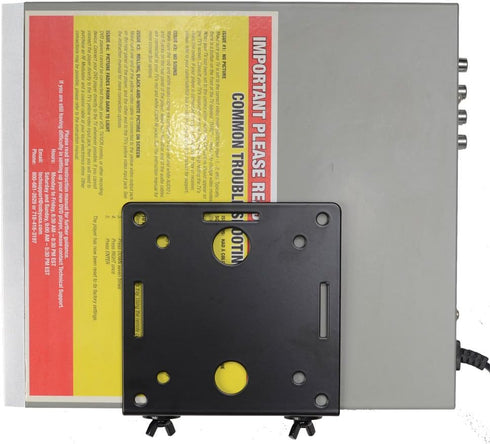 VideoSecu MTC02B 1QJ Adjustable Small Device Wall-Mounted Bracket for Cable Box Digital TV Media Players Game Consoles