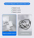 2Pack Magnetic USB C to USB C Fast Charging Cable (3ft, 60W) - Upgraded USB 2.0 Type C Data Transfer for All Devices.