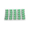 50PC Green SC Singlemode Fiber Optical Coupler, SC Female to SC Female APC Adapter for Network Internet Connector