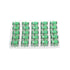 50PC Green SC Singlemode Fiber Optical Coupler, SC Female to SC Female APC Adapter for Network Internet Connector