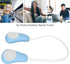 Neckband Bluetooth Speaker, Hands-Free Wireless Wearable Speaker for Home and Outdoor (Blue)