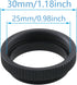 Camera C-Mount Lens Adapter ZCZQC 5mm C to CS Extension Tube for CCTV Security Cameras C-CS Mount Adaptor Spacer Ring
