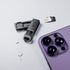 BUDI Multifunctional Compact Cable Card Travel Portable Aluminum Storage Case with Sim Card Tray Pin Eject Removal Tool
