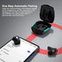 True Wireless Earbuds for iPhone 15 Pro Max 14 13 12 11 XR XS Bluetooth Headphones Noise Cancelling Earphone with Wireless Charging Case Stereo Bass Built-in Mic Headphone for Galaxy S23 S22 S21 Ultra