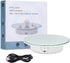 7.87inch /17.6lbs 360 Cake,3D JAYEGT Motorized Rotating Display Stand, Load, Degree Electric Rotating Turntable