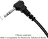 2.5mm Earpiece D Shape Headset with PTT Mic for Motorola Talkabout Radio T100 T200 T200TP T260 T260TP T265 T380 T400 T460 T600 T605 T605 T800 MH230R MR350R MT350R MS350R