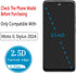 (2 Pack) 5G (2024) 6.7-inch Designed for Motorola Moto G Stylus Tempered Glass Screen Protector, Anti Scratch, Bubble