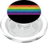 PopSockets MagSafe PopGrip for iPhone - Rainbow Flag Retro Style LGBT Gay Pride