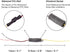 Car Backup Camera Filter - Universal 12V DC Power Rectifier for Reverse Camera Anti-Interference, Compatible with BMW