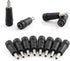 ZYAMY 10pcs DC Power Adapter, 5.5x2.1mm Female Jack to 5.5x2.5mm Male Plug Electrical Socket Converter