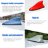 BELOMI Car Shark Fin Antenna Cover, Roof Aerial Base AM/FM Radio Signal for Car SUV Truck, Vehicle Shark Fin Shape