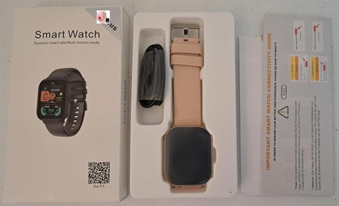 Smart Watch, 2.01” HD Fitness Tracker for Women, Blood Pressure/Heart Rate/Sleep Monitor, IP68 Waterproof
