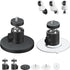ZT-NET 24lb Magnetic Camera Mount Base with Mini Ball Head Super Strong Rubber