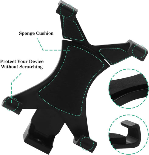 LINKCOOL Universal Tablet Tripod Mount Adapter for iPad/Air/Mini Attachment, Samsung Galaxy Tab, Nexus and Most
