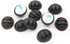 ENVISIONED 3M 10 Pack Pack) 10 Cable Clips with Self Adhesive, Cord Organizer for Desk Cable Management - of Black