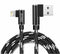 AGOZ 4FT Apple MFI Certified Lightning iPhone Cable, 90 Right Angle, FAST Charger Cord Compatible with iPhone 14
