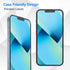 3 Pack Screen Protector for iPhone 14/iPhone 13/iPhone 13 Pro, 6.1 Inch 9H HD Full Clear Tempered Glass Protection