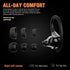 Wireless Bluetooth Earbuds for Small Ears Canal, Running Headphones with Microphone, IPX7 Waterproof, Noise Isolation Wireless Earphones for Sport and Working Out