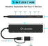 LUKCOZMO 8 1 100W 3 USB C Docking Station with Ethernet, in Docking Station to HDMI Adapter Displayport SD TF Card