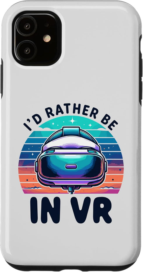 iPhone 11 Funny VR Gamer Virtual Reality Gaming Case