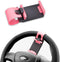 Car Steering Wheel Phone Mount, Steering Wheel Smartphone Mount, Portable Steering Wheel Phone Holder Mount Clip for