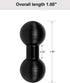 2PCS Aluminum Double Ball Head Mount, 20mm to 20mm Extension, Compatible with Multiple 20mm Double Ball Mounting Arms