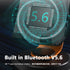 E I F E R 360 Wireless Induction Speaker, Bluetooth Speaker with Phone Stand, Adjustable Holder