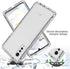 VIESUP Crystal Cellular Phone Case for LG Velvet 5G/G9 - Transparent Shockproof Silicone Soft Case with Camera