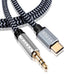 Audiophile HiFi USB-C to 3.5mm Aux Cable 5.90ft/1.8m - 4N OFC Core,