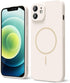 oakxco for iPhone 12 Case Silicone Mag Safe, Magnetic Slim Thin Phone Case