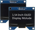 MELIFE 2pcs 1.54 Inch OLED I2C IIC Display Module, 128x64 Pixel SSD1309 Driver