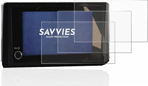 savvies 6-Pack 2023 Screen Protection Film Compatible with Toyota C-HR Infotainment Screen Protector Ultra Clear