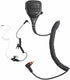 Motorola SL300 TLK100 Walkie Talkie Two Way Radio Shoulder Mic Remote Speaker Microphone with 3.5mm Earpiece (Black),