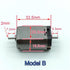 ILQMEHV 1pc 5 DC12-24V 10000-20000RPM Pole Rotor Dual Shaft Motor High Speed Strong Magnetic Big Motor RC Toy Railway