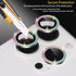 Camera Lens Protector for iPhone 13 Pro & Pro Max - Tempered Glass with Aluminum Alloy Ring