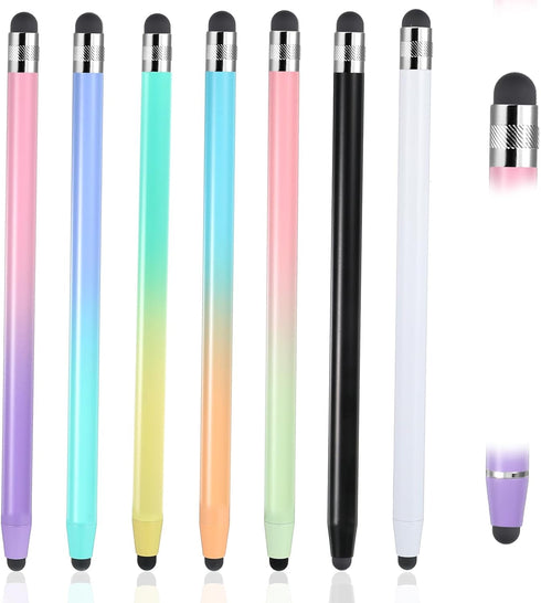 cobee 7 Pcs Stylus Pens, 2 in 1 Stylus Pen for Touchscreen Universal