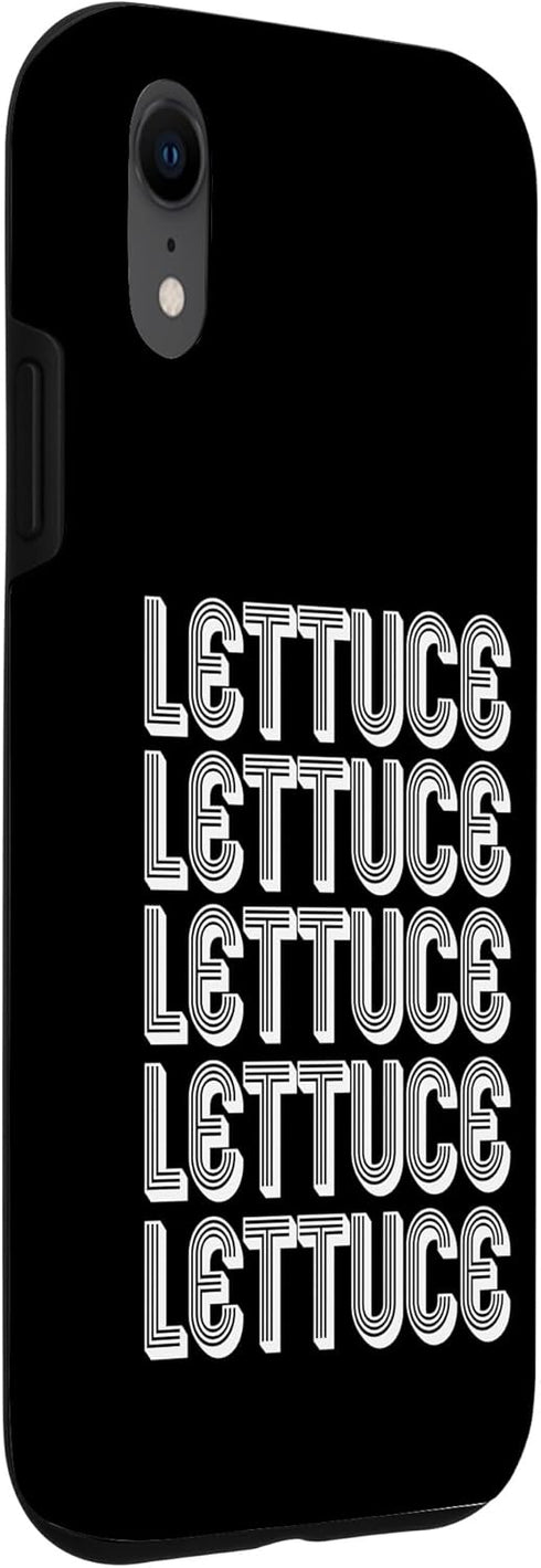 Eat Lettuce Apparel Eat Lettuce Case for iPhone XR