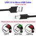 2Pcs 3FT Long Tip Micro USB Cable for Blackview BV4000 BV4900 BV5500 Pro/Plus BV5800 BV6000 Rugged Phones