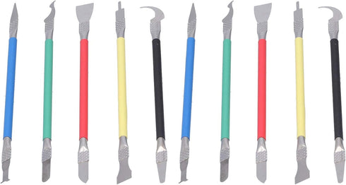 IC Chip Repair Thin Blade CPU NAND Remover, BGA Maintenance Knife for Mobile Phone Repair (5-Piece Set)