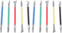 IC Chip Repair Thin Blade CPU NAND Remover, BGA Maintenance Knife for Mobile Phone Repair (5-Piece Set)