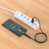 Universal USB to DC 5V Power Cord, 5FT with 10 Connector Tips (5.5x2.5, 4.8x1.7, 4.0x1.7, 4.0x1.35, 3.5x1