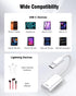 GetsISKON 17/16/15 6/5/4, USB C to Lightning Headphone Audio Adapter, Type C Male to Female Lightning Earphone