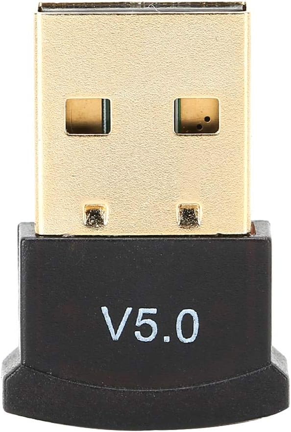 USB Bluetooth 5.0 Adapter, Low Power Wireless Audio Music Stereo Receiver for TV, Computer, Laptop.