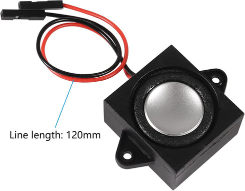 DWEII 4PCS 3 8 3.3V 5V Watt Ohm Single Cavity Mini Speaker Full-Range Cavity Mobile Portable Advertising Machine