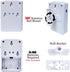 XYszpcgs Motion Activated Voice Player - Button Recording,Built-in Microphone,Home Safety Reminder,Elderly Forgetting