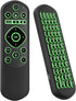 iPazzPort Air Mouse & Bluetooth Universal Remote, Backlit 2.4G USB Remote Control, for